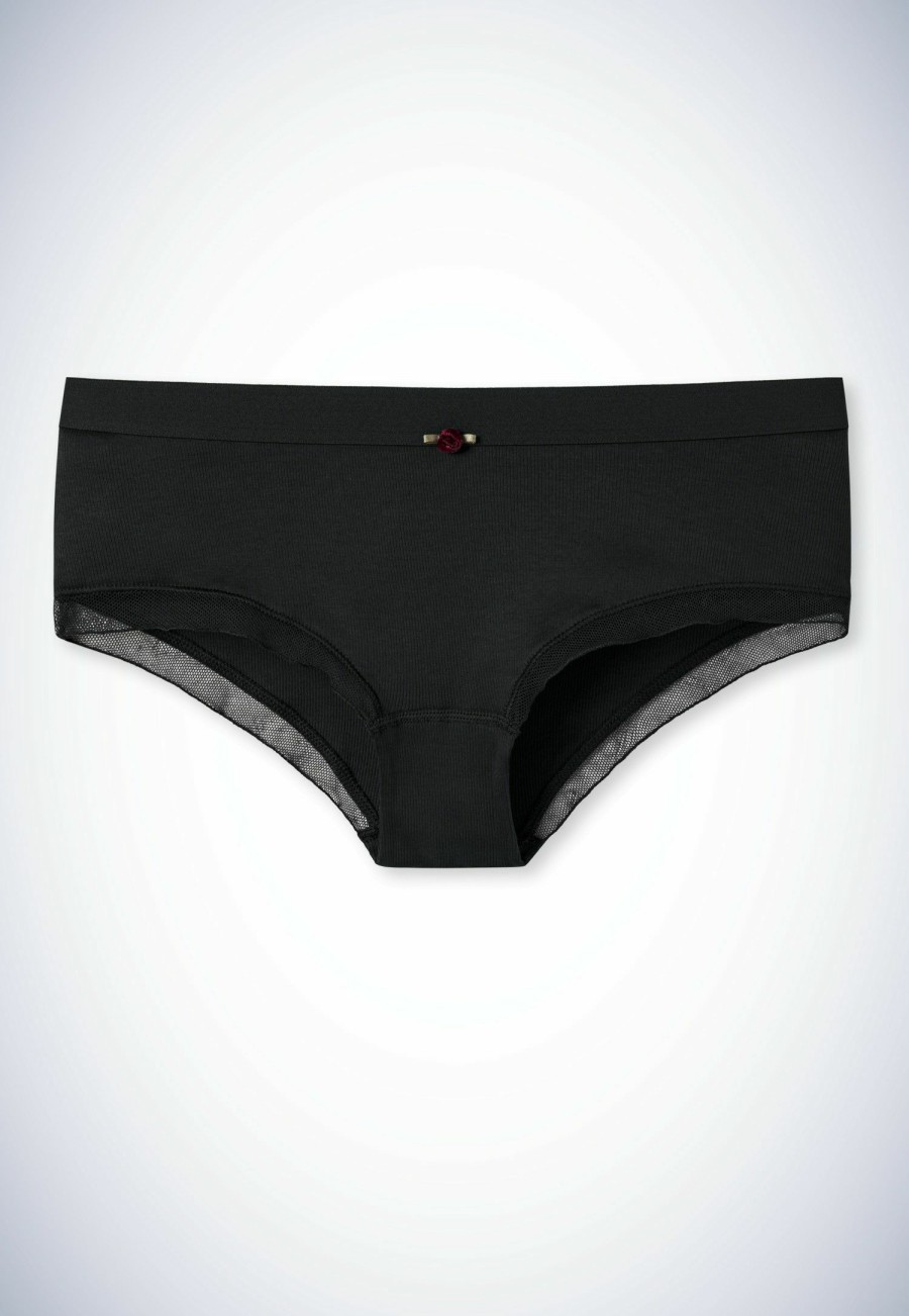 Women SCHIESSER Panties & Pants | Micro Pants Revival Camilla Black ...