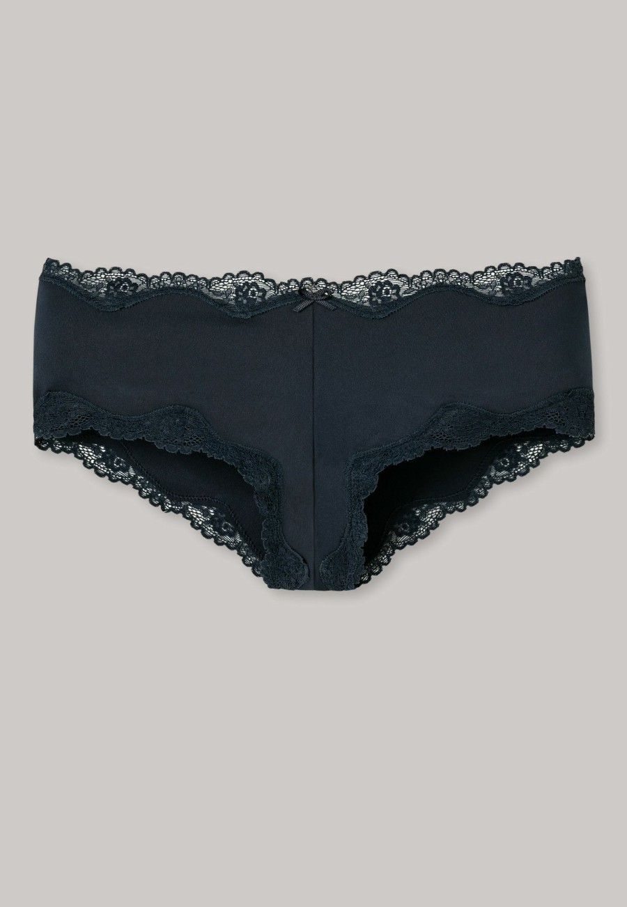 Women SCHIESSER Panties & Pants | Cheeky Panties With Lace Pure Micro ...